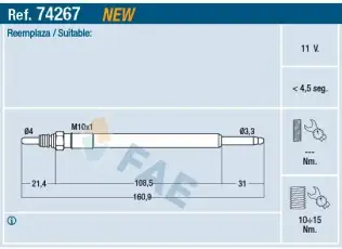Isıtma Bujisi  BSG 35-870-001