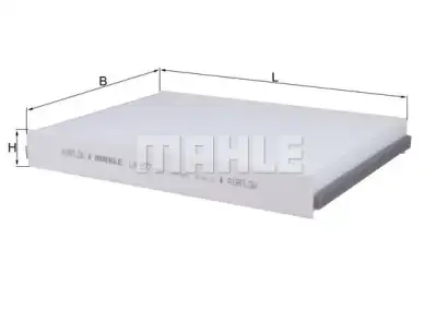 MAHLE LA877 Polen Filtresi - 1. Görsel