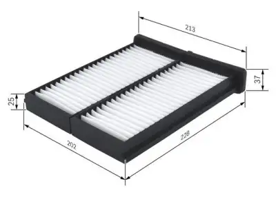 BOSCH 1987432086 Kabin Filtresi - 5. Görsel