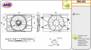 Kalorifer Motoru AHE 309.343