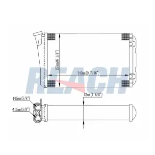 Kalorifer Radyatörü  ASPART 6HMA1046
