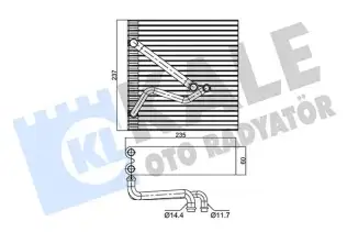 Kalorifer Radyatörü  KALE 350090