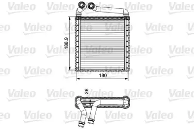 VALEO 811500 Kalorifer Radyatörü - 1. Görsel