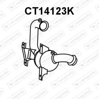 Katalizatör VENEPORTE CT14123K