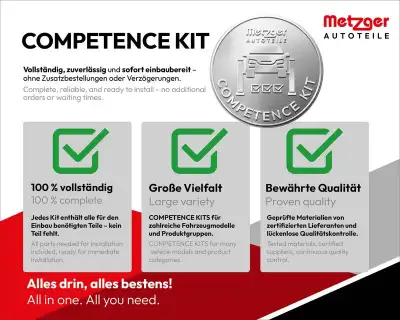 Kayış Kasnağı, Krank Mili Competence Kit METZGER AUTOTEILE 6400065 - 3. Görsel