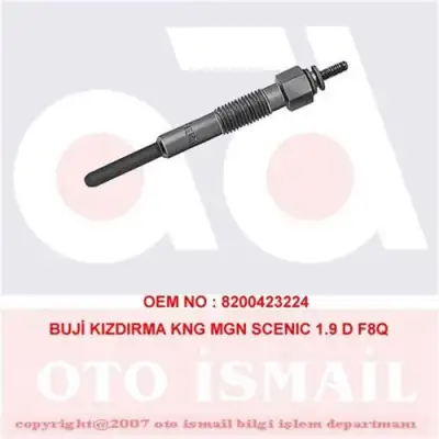 Kizdirma Bujisi Clio II Kng Mgn Scenic - 5. Görsel