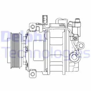 Klima Kompresörü  DELPHI CS20522