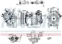 Klima Kompresörü  NISSENS 890593