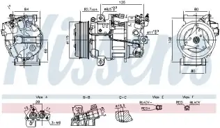 Klima Kompresörü  NISSENS 891042