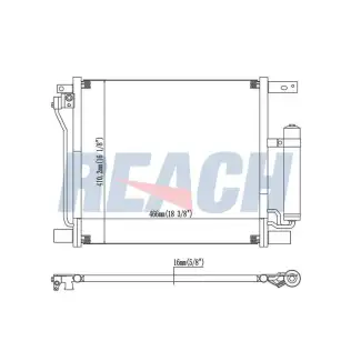 Klima Radyatörü  DELPHI CF20284