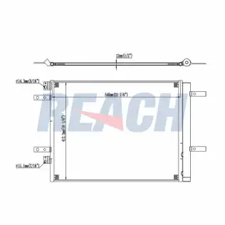 Klima Radyatörü  MOTORTEC PEG0796