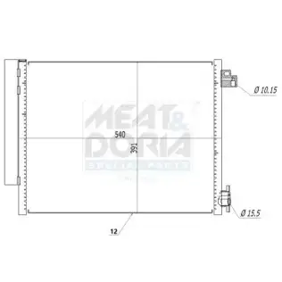 Klima Radyatörü  MOTORTEC RNT0603