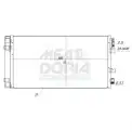Klima Radyatörü  MOTORTEC RNT0631