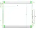 Klima Radyatörü  ORİS CRO708016
