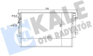 Klima Radyatörü  WAGENBURG 14530002161