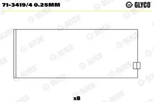 Biyel Yatak Çanağı KING CR6640SM