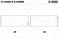 Biyel Yatak Çanağı GLYCO 71-4080/4 0.50mm