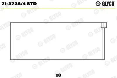 Kol Yatak (0.25)  ŞAHİN KL5020025 - 1. Görsel