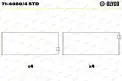 Biyel Yatak Çanağı GLYCO 71-4080/4 STD