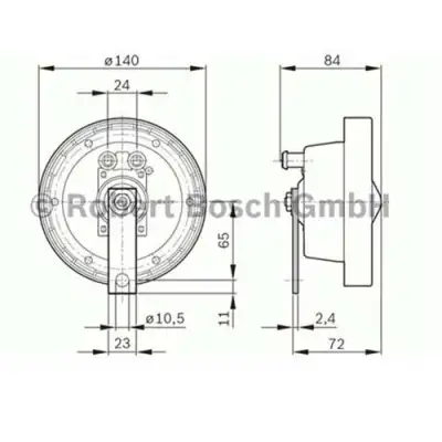 Korna 24V 60W 300 Hz Çap:140 Mm - 7. Görsel