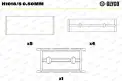 Krank Mili Yatak Çanağı GLYCO H1018/5 0.50mm
