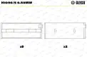 Krank Mili Yatak Çanağı GLYCO H1096/5 0.50mm
