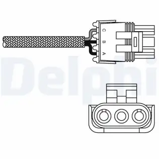 Lambda Sensörü DELPHI ES10990-12B1