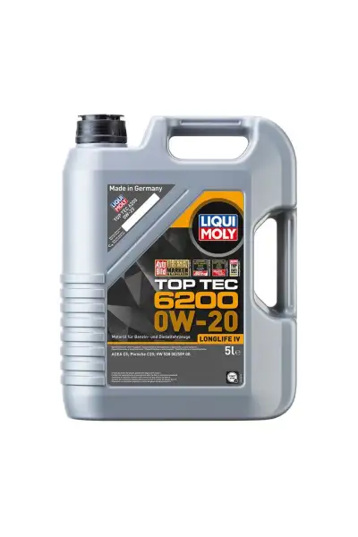 LIQUI MOLY 0W20 Motor Yağı Top Tec 6200 5 Litre (20789) - 1. Görsel