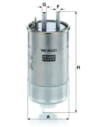 MAHLE MHL KL567 Yakıt Filtresi