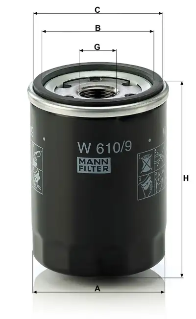 MAHLE OC217 Yag Fıltresı - 2. Görsel