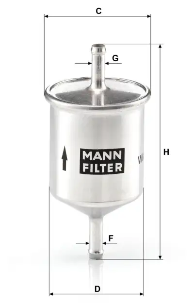 MANN WK 66 Yakıt Filtresi - 2. Görsel