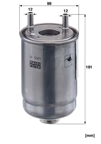 MANN WK 9049 z Yakıt Filtresi - 2. Görsel
