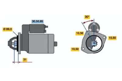 BOSCH 0001231035 Marş Motoru - 5. Görsel