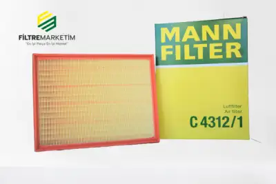 MERCEDES BENZ Sprinter 907 910 314 CDI 105kw 143hp Hava Filtresi C4312/1 MANN - 1. Görsel