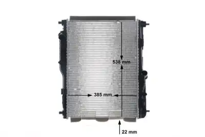 Motor Su Radyatörü Behr MAHLE CR 1181 000S - 2. Görsel