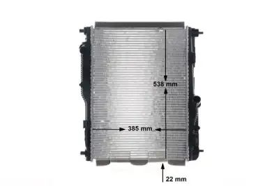 Motor Su Radyatörü Behr MAHLE CR 1181 000S - 38. Görsel