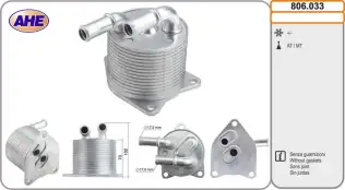 Motor Yağ Radyatörü AHE 806.033