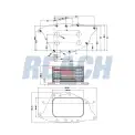 Motor Yağ Soğutucu  ASPART 6OCO1051