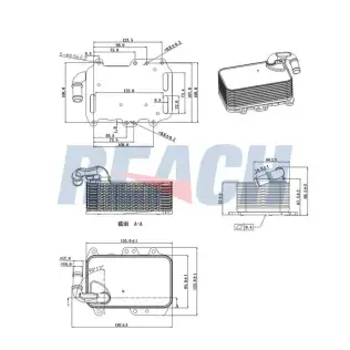 Motor Yağ Soğutucu  ASPART 6OCO1158