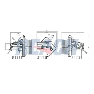 Motor Yağ Soğutucu  BITAPART BPE240007
