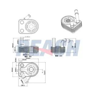 Motor Yağ Soğutucu  BSG 30-506-012