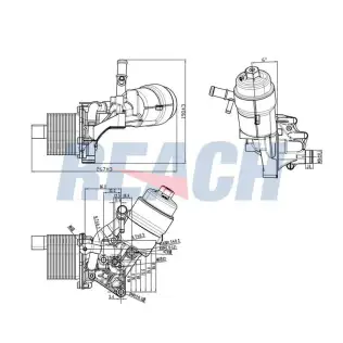 Motor Yağ Soğutucu  BSG 65-506-025
