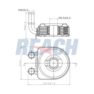 Motor Yağ Soğutucu  PSA ORJINAL 1103G6