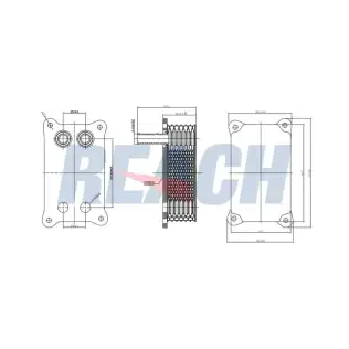 Motor Yağ Soğutucu  SWAPP 52121