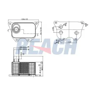 Motor Yağ Soğutucu  SWAPP 52139