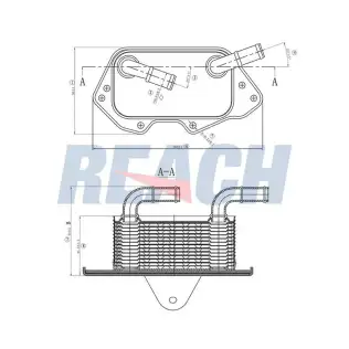 Motor Yağ Soğutucu  SWAPP 52140