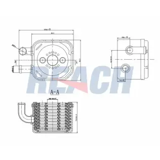 Motor Yağ Soğutucu  SWAPP 52154