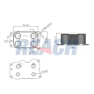 Motor Yağ Soğutucu  SWAPP 52190