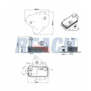 Motor Yağ Soğutucu  SWAPP 52202
