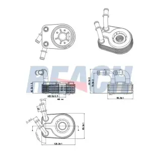 Motor Yağ Soğutucu  SWAPP 52203